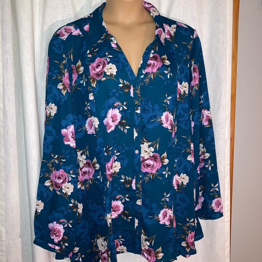 NWT Torrid Harper Blouse